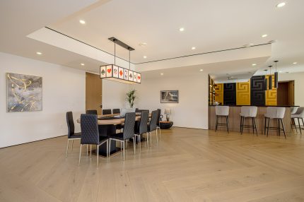 Downstairs Poker Table